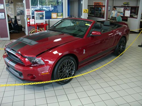 2014 ford mustang 2dr conv shelby gt500