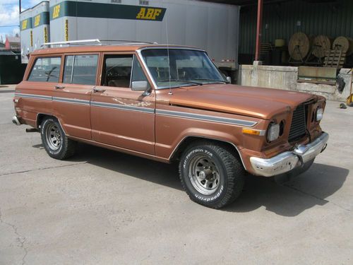 1983 jeep cherokee pioneer sport utility 4-door 5.9l, wagoneer, fsj, amc