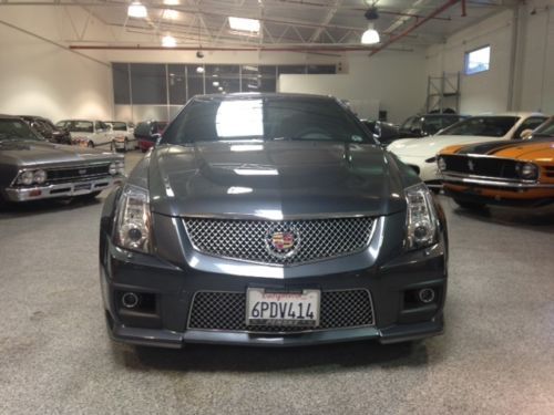 Cadillac cts-v coupe, low mileage, fully loaded, recaro seats, supercharged, nav