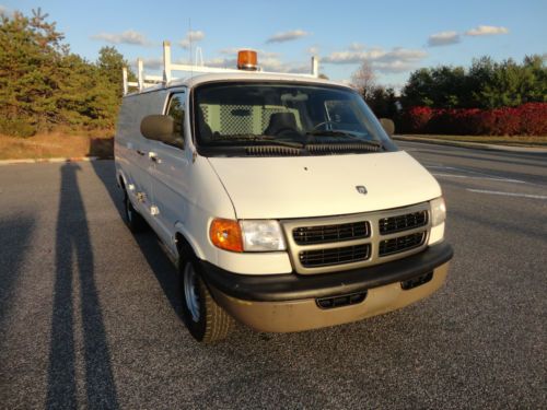 2003 dodge ram 3500 cargo van cng natural gas ngv hov solo only 65k miles