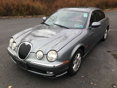 2003 jaguar s-type low miles no reserve easy fix clean title!!!