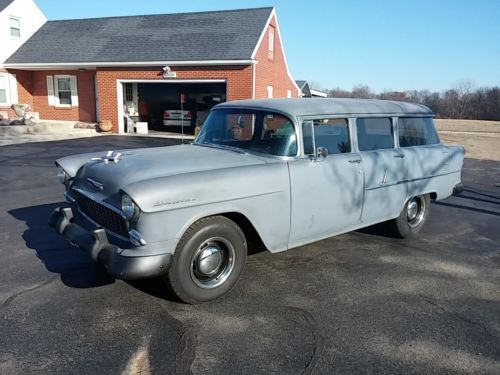 1955 chevrolet 210 wagon ratrod, 355 engine, 4 sp trans, amazing car for the $$