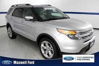 12 ford explorer limited loaded, nav, roof, leather, 2nd row bucket seating!