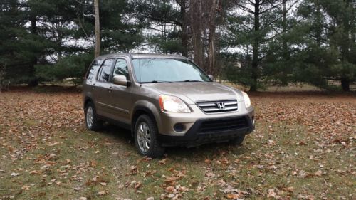 2006 honda cr-v se awd all wheel drive 4x4 leather moon roof great condition crv