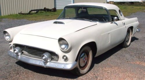 1956 ford thunderbird rust free west coast car for restoration