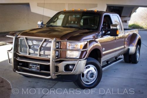 2011 ford f450 king ranch lariat 4x4 back up camera heated cooled seats