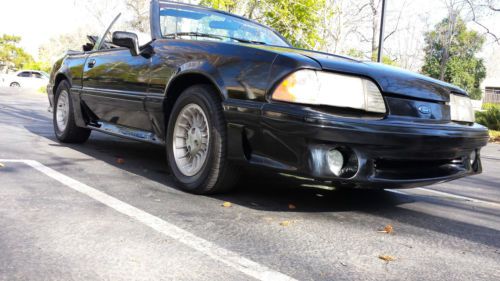 1989 ford mustang gt 5.0 convertible (25th anniversary) no reserve!!!!