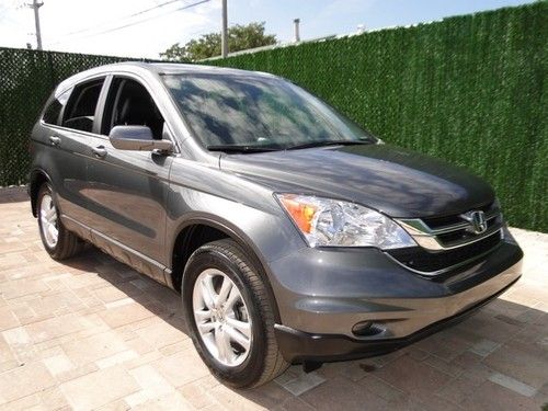 11 crv cr v exl ex l ex-l only 11k miles 1 owner full warranty very clean suv