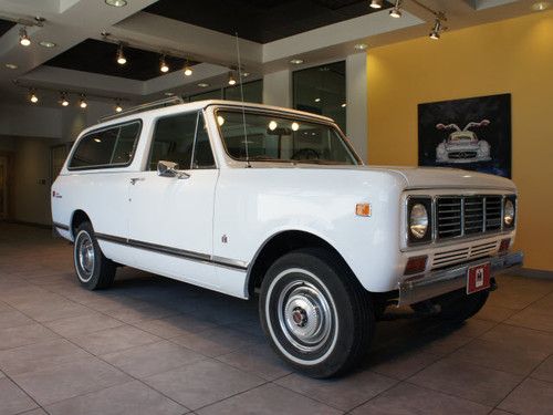 1976 international scout "all documented!!"  turn key!