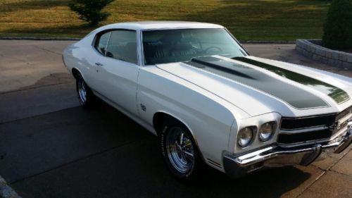 Real 1970 chevrolet chevelle ss 396 with 454