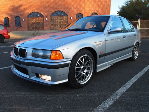 1997 bmw m3 4dr sedan with 5sp manual transmission and low mileage one owner car