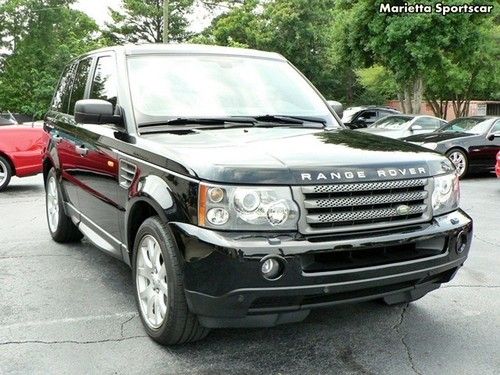 07 land rover range rover sport hse rear dvd cold climate nice!