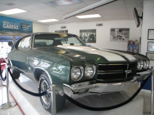 Fully restored 1970 chevrolet chevelle ss matching numbers/date correct