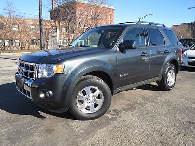 Gray hybrid limited,4x4,91k hwy miles,leather,moonroof,alloy,mp3,sync,mint