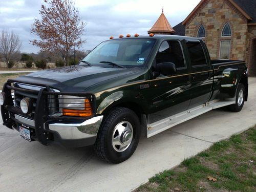 2000 ford f350 crewcab dually powerstroke 7.3 clean loaded 105k miles