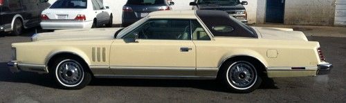 1979 lincoln mark v w/cartier features less than 50k original miles dual exhaust