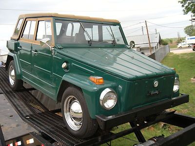 A solid texas volkswagen thing 80 pictures top to bottom  hard top no reserve!!!