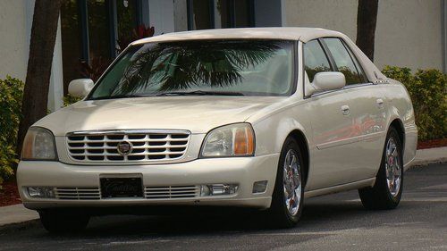 2002 cadillac dts edition deville top of the line 82k fla miles no reserve