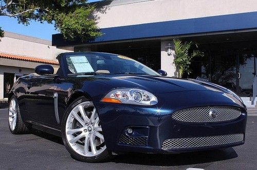 08 xkr convertible, supercharged, luxury pkg. free shipping! we finance!