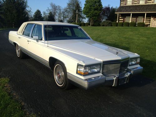 1990 cadillac brougham 65k one of the last real cadillacs!!