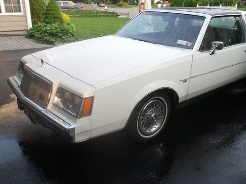 1982 buick regal w/ factory t-tops, formerly a factory 4.3 diesel