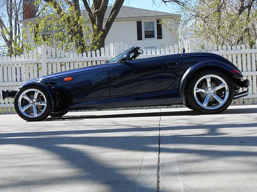 2001 plymouth/chrysler prowler mulholland edition one owner only 11,215 miles