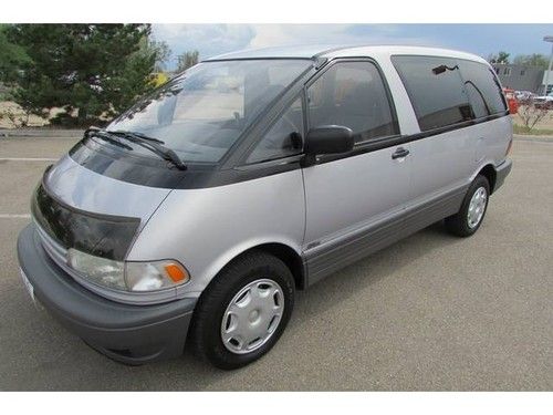 1996 toyota previa dx awd supercharged 1-owner. clean carfax