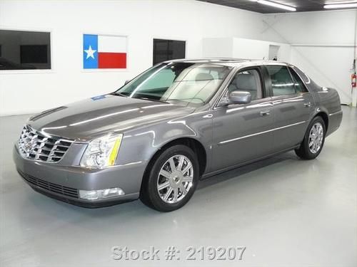 2007 cadillac dts lux ii v8 sunroof climate seat 46k mi texas direct auto