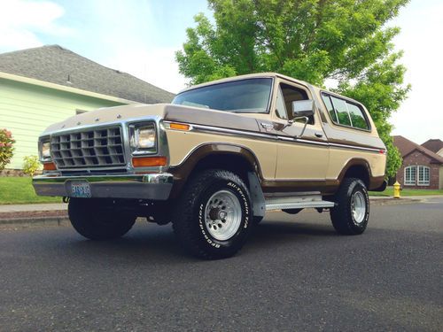 1979 ford bronco ranger 4x4 82k all original! xlt 1978 1977 1976 1975 1974 1973