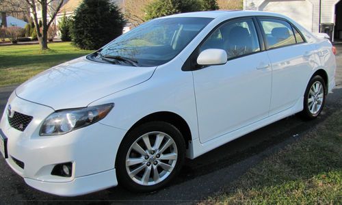 2009 toyota corolla s manual 5 speed - sport package- electric sunroof! must see