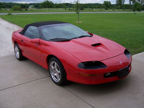 1997 camaro ss convertible limited production