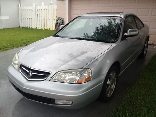 2001 acura 3.2 cl premium, extra clean and low miles, silver/black, well kept