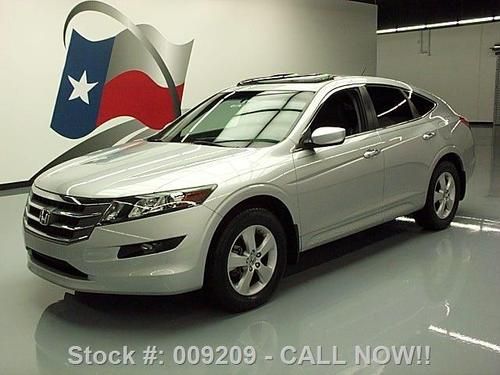 2010 honda accord crosstour ex sunroof leather only 31k texas direct auto