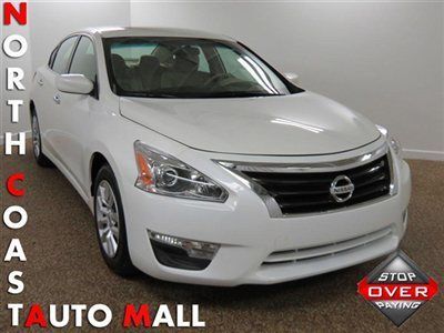 2013(13)altima 2.5 white/beige fact w-ty only 708 keyless start phone mp3 save!!
