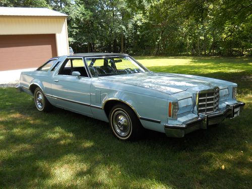 "1979 thunderbird, 45000 original miles, one family owned, rust free car"