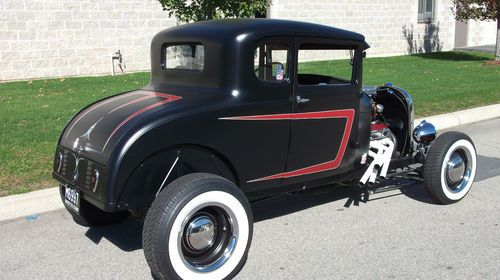 1929 ford model a 5 window coupe--with 600 miles