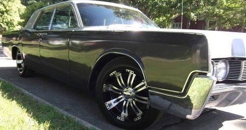 1966 lincoln continental custom chrome rims and tires