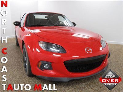 2013(13)miata mx-5 club hard top convertible 6 spd fact w-ty only 2k red/lack