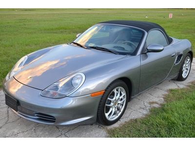 2004 porsche boxster only 20k miles, heated leather seats, 1 owner, like new