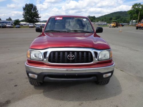 2003 toyota tacoma pre-runner crew cab low miles new frame low reserve save