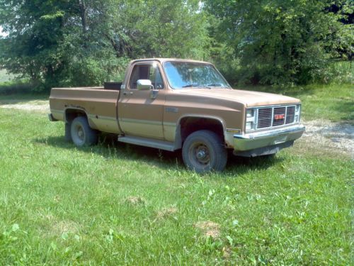 1986 gmc 4x4 305 auto swap for motorcycle or old hotrod