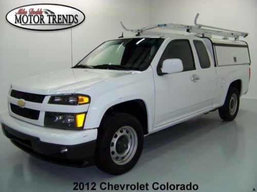 2012 chevy colorado ext cab adrian steel ladder rack are camper work bed 33k