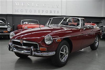 Great driving chrome bumper mgb with overdrive!!