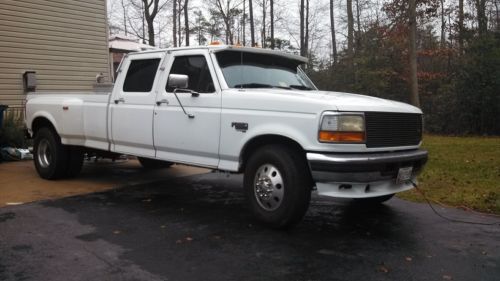 1995 ford f350 dually crew cab 7.3 turbo diesel great truck