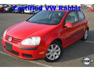 2007 vw volkswagen rabbit automatic certified used pre-owned cd alloy warranty