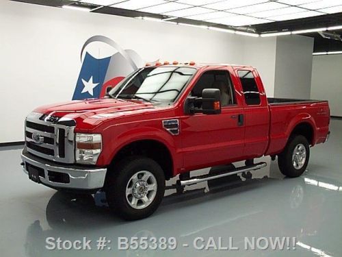 2008 ford f-250 supercab diesel 4x4 auto side steps 59k texas direct auto