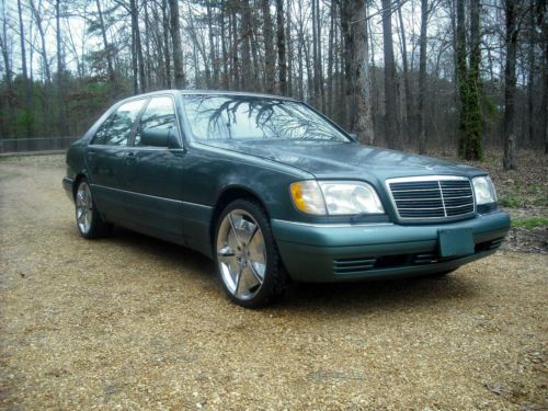 1995 mercedes-benz s420 fully loaded low miles low reserve
