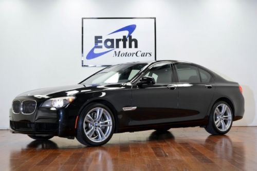 2012 bmw 750i m-sport, loaded,one owner,lux seating,2.99% wac