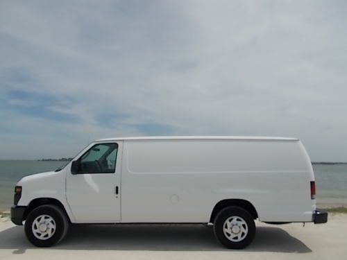 11 ford e-250 extended cargo - one owner florida van -no accidents or paint work