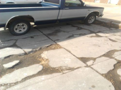 1985 s10 blue classic pickup